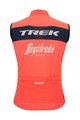 SANTINI Cycling gilet - TREK SEGAFREDO 2022 - pink