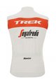 SANTINI Cycling gilet - TREK SEGAFREDO 2022 - white/red