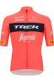 SANTINI Cycling short sleeve jersey - TREK SEGAFREDO 2022 FAN LINE - pink