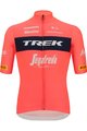 SANTINI Cycling short sleeve jersey - TREK SEGAFREDO 2022 FAN LINE - pink