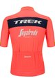 SANTINI Cycling short sleeve jersey - TREK SEGAFREDO 2022 FAN LINE - pink