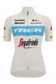 SANTINI Cycling short sleeve jersey - TREK SEGAFREDO 2022 LADY FAN LINE - blue/white