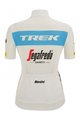 SANTINI Cycling short sleeve jersey - TREK SEGAFREDO 2022 LADY FAN LINE - blue/white