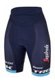 SANTINI Cycling shorts without bib - TREK SEGAFREDO 2023 LADY FAN LINE - blue