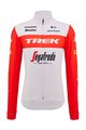 SANTINI Cycling winter long sleeve jersey - TREK SEGAFREDO 2023 WINTER - red/white