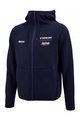 SANTINI Cycling hoodie - TREK SEGAFREDO 2023 - blue