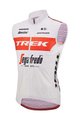 SANTINI Cycling gilet - TREK SEGAFREDO 2023 - white/red