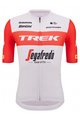 SANTINI Cycling short sleeve jersey - TREK SEGAFREDO 2023 FAN LINE - red/white
