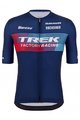 SANTINI Cycling short sleeve jersey - TREK 2023 FACTORY RACING - blue