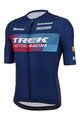 SANTINI Cycling short sleeve jersey - TREK 2023 FACTORY RACING - blue