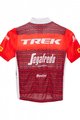 SANTINI Cycling short sleeve jersey - TREK 2023 KIDS - red/white