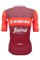 SANTINI Cycling short sleeve jersey - TREK SEGAFREDO 2023 ORIGINAL - red/white