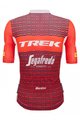 SANTINI Cycling short sleeve jersey - TREK SEGAFREDO 2023 ORIGINAL - red/white