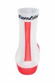 SANTINI Cyclingclassic socks - X IRONMAN DEA - white/pink