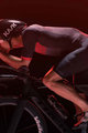 SANTINI Cycling overal - X IRONMAN VIPER - black/red