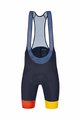 SANTINI Cycling bib shorts - NIBALI SQUALO - blue