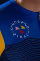 SANTINI Cycling short sleeve jersey - NIBALI SQUALO - red/blue/yellow