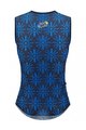 SANTINI Cycling sleeve less t-shirt - TOUR DE FRANCE 2023 - blue