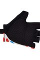 SANTINI Cycling fingerless gloves - TOUR DE FRANCE 2024 - white/red
