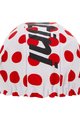 SANTINI Cycling hat - TOUR DE FRANCE 2024 - red/white