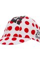 SANTINI Cycling hat - TOUR DE FRANCE 2024 - red/white