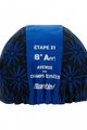 SANTINI Cycling hat - TOUR DE FRANCE 2023 - blue/black