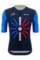 SANTINI Cycling short sleeve jersey - TOUR DE FRANCE 2023 - blue