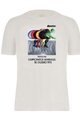 SANTINI Cycling short sleeve t-shirt - UCI BARCELONA 1973 - white