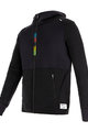 SANTINI Cycling hoodie - UCI GROOVE - black