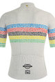 SANTINI Cycling short sleeve jersey - UCI WORLD CHAMP 100 - white/rainbow