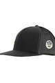 SANTINI Cycling hat - UCI TRUCKER - rainbow/black