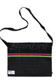 SANTINI Cycling bag - UCI RAINBOW - black