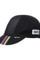 SANTINI Cycling hat - UCI RAINBOW - black