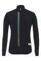 Santini Cycling winter long sleeve jersey - UCI RAINBOW WINTER - black