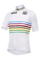 Santini Cycling short sleeve jersey - UCI WORLD CHAMPION - white
