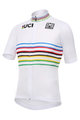 SANTINI Cycling short sleeve jersey - UCI WORLD CHAMPION - white