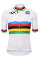 SANTINI Cycling short sleeve jersey - UCI WORLD CHAMP 2017 - white