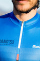 Santini Cycling short sleeve jersey - DAMA - blue