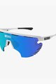 SCICON Cycling sunglasses - AEROWING LAMON - white