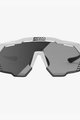 SCICON Cycling sunglasses - AEROSHADE KUNKEN - white