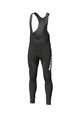 SCOTT Cycling long bib trousers - RC AS WINTER - black/yellow