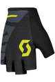 SCOTT Cycling fingerless gloves - ASPECT SPORT GEL SF - yellow/grey