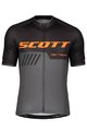 SCOTT Cycling short sleeve jersey - RC TEAM 10 - black/orange