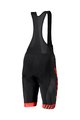 SCOTT Cycling bib shorts - RC TEAM - black/red