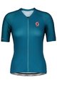 SCOTT Cycling short sleeve jersey - RC PREMIUM LADY - blue