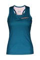 SCOTT Cycling sleeveless jersey - ENDURANCE LADY - pink/blue