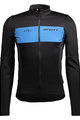 SCOTT Cycling thermal jacket - RC WARM HYBRID WB - blue/black