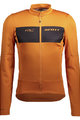 SCOTT Cycling winter set with jacket - RC WARM HYBRID WB - black/orange