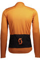 SCOTT Cycling thermal jacket - RC WARM HYBRID WB - black/orange