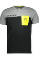 SCOTT Cycling short sleeve t-shirt - FACTORY TEAM - black/grey/yellow